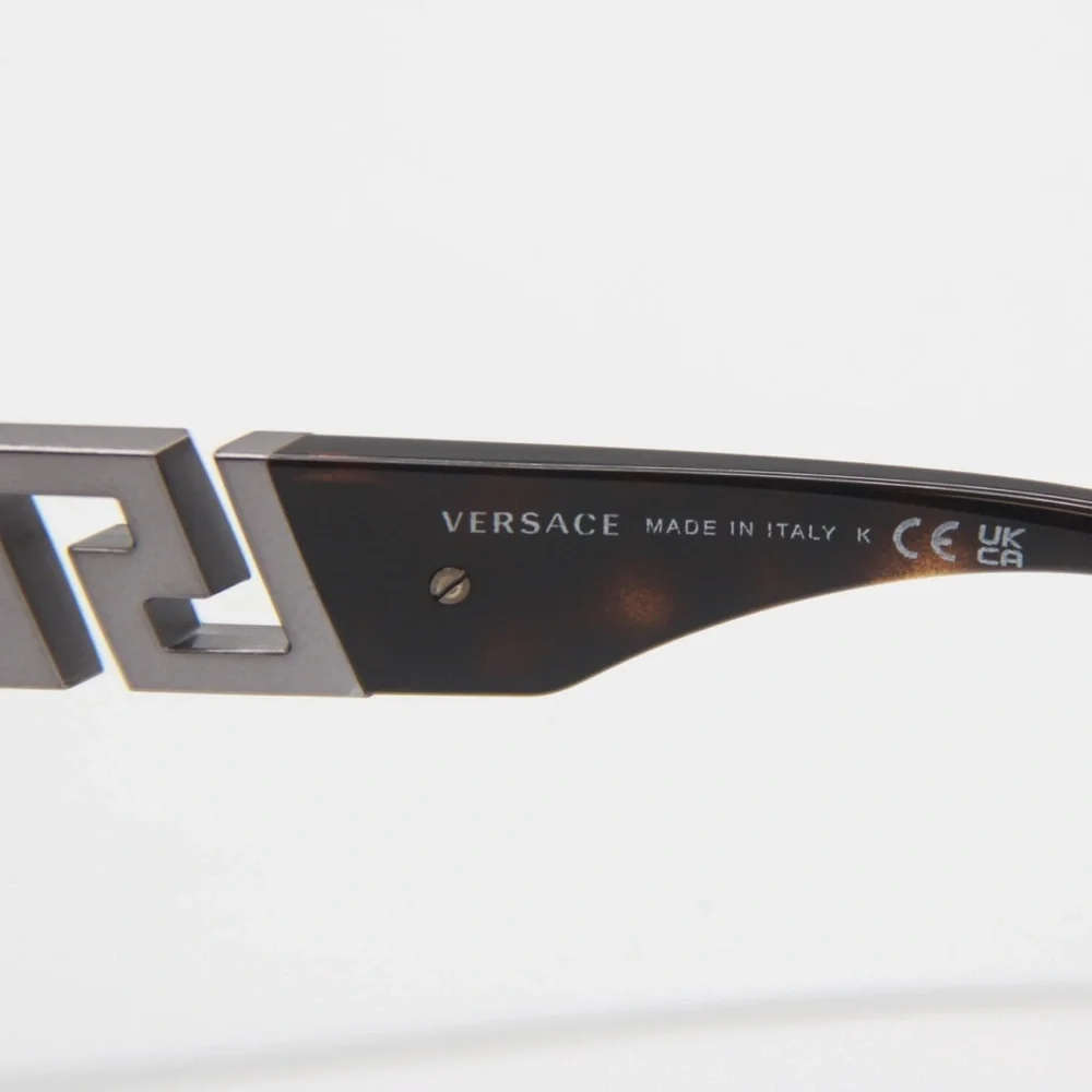 NEW VERSACE VE4421F 108/V8 VERSACE SUNGLASSES MOD 4421-F BROWN EYEWEAR VE4421